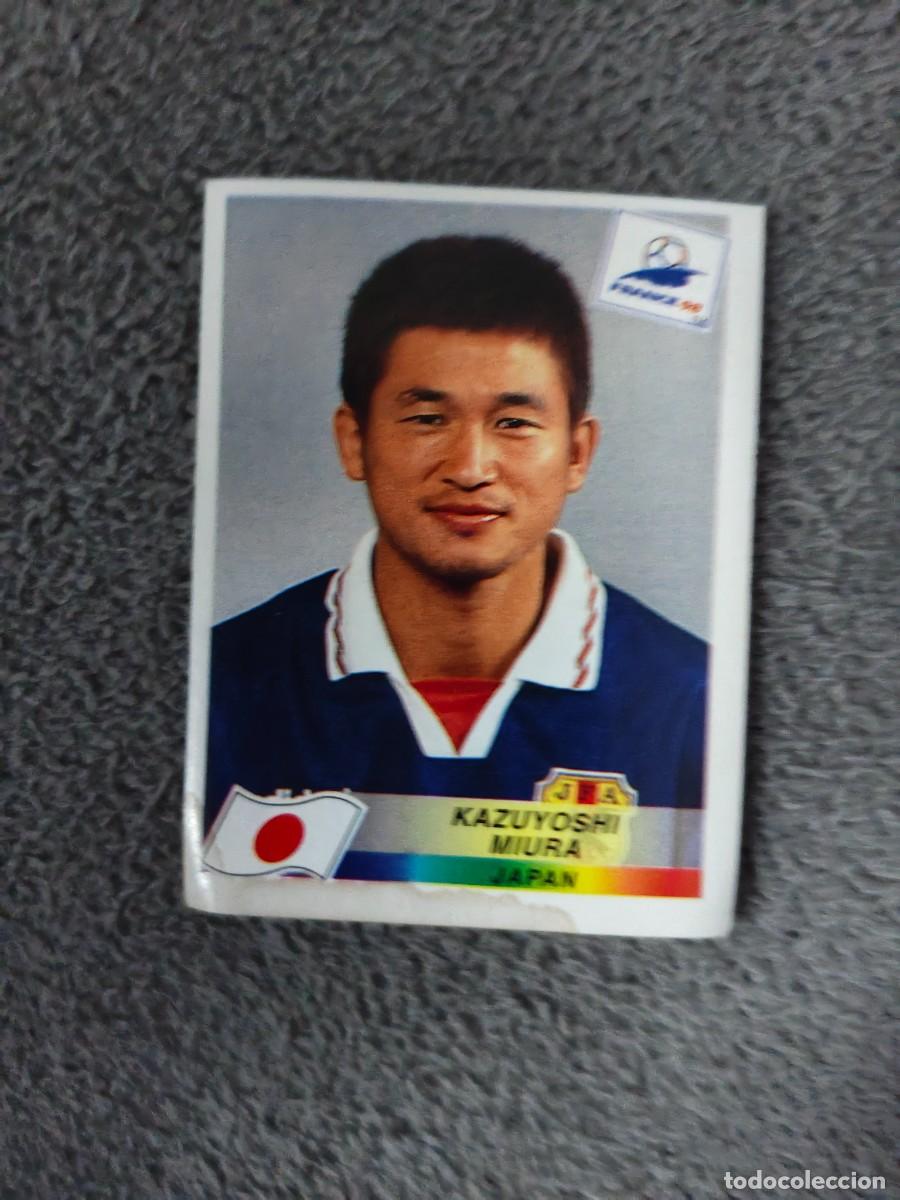 Cromos de f&uacute;tbol: 531 MUNDIAL 1998 PANINI KAZUYOSHI MIURA JAPON - 98 WORLD CUP FRANCIA PANINI FIFA AAY