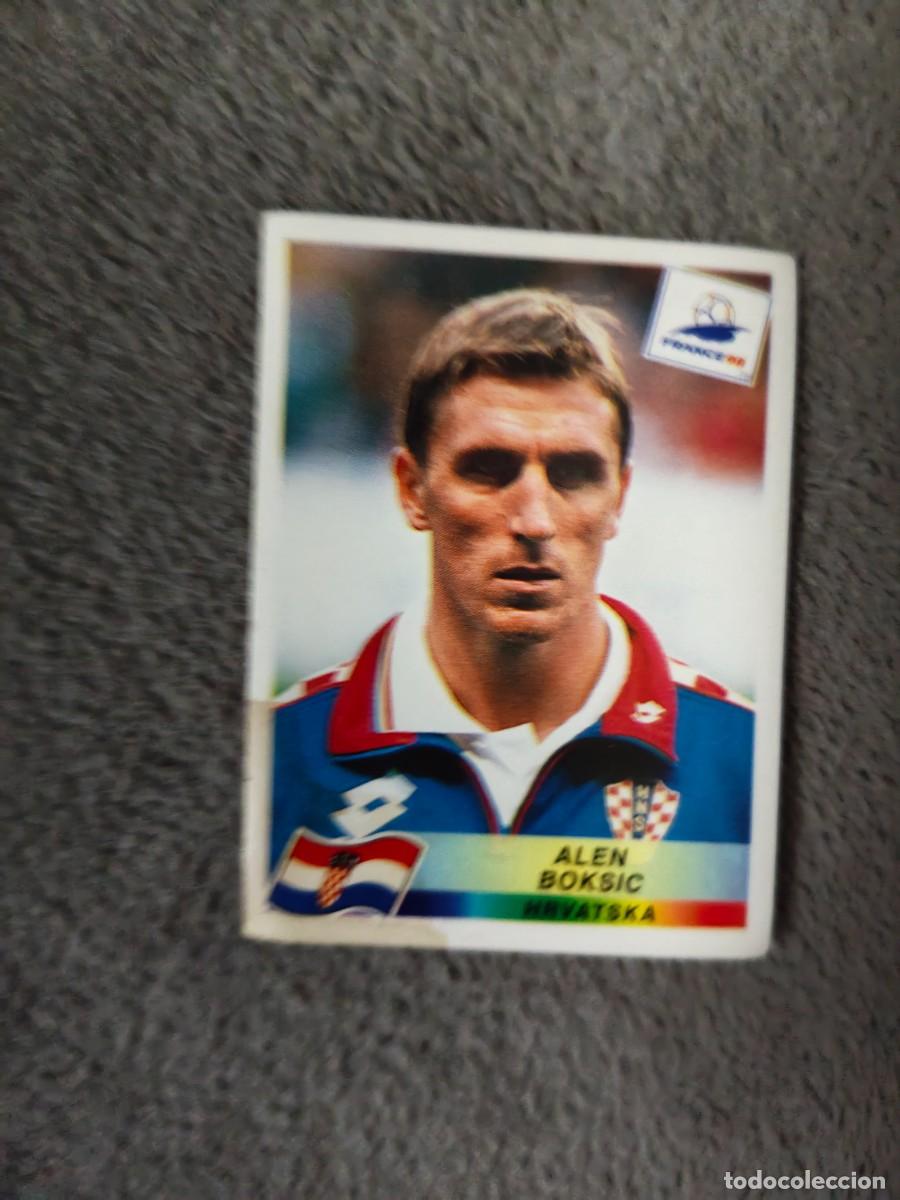 Cromos de f&uacute;tbol: 547 MUNDIAL 1998 PANINI ALEN BOKSIC CROACIA - 98 WORLD CUP FRANCIA PANINI FIFA AAY