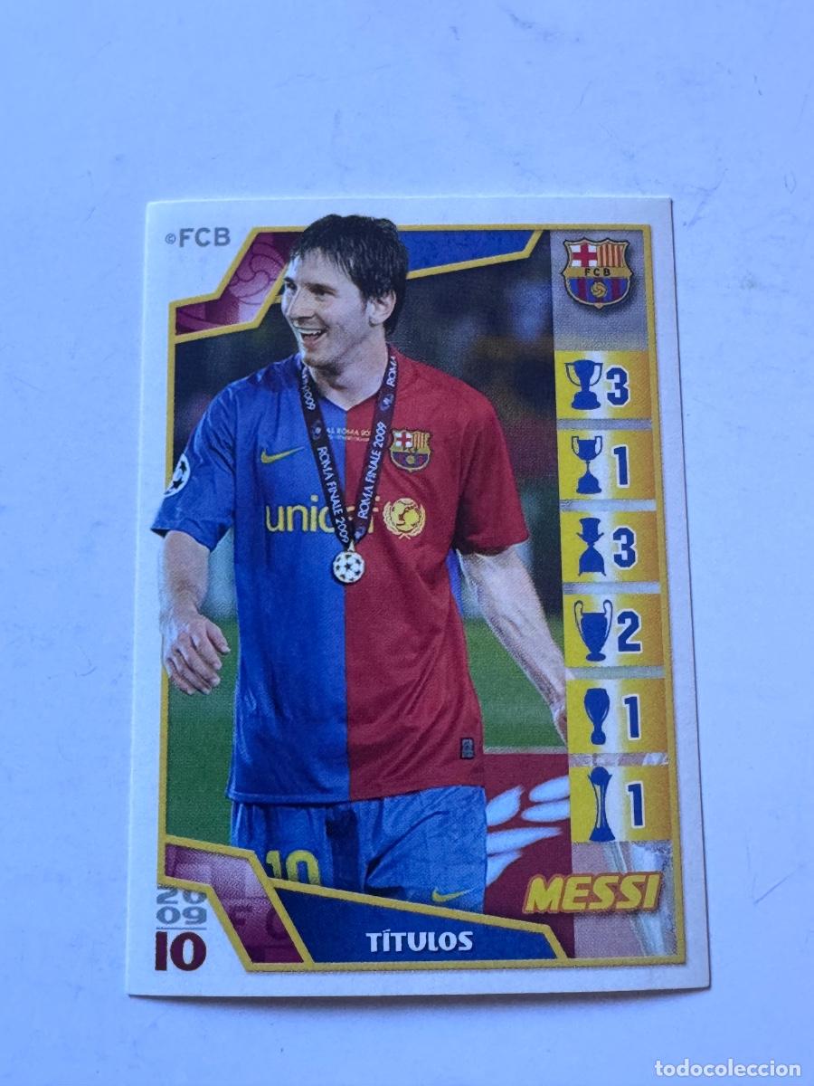 Fu&szlig;ball-Sticker: MESSI CROMO F&Uacute;TBOL PANINI NUNCA PEGADO / COMPRA MIN&Iacute;MA 5 &euro;