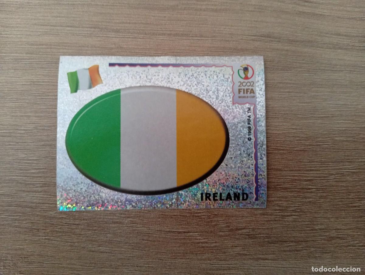 Cromos de Futebol: ESCUDO IRLANDA 350 PANINI 2002 MUNDIAL KOREA FUTBOL 02 CROMO - SIN PEGAR