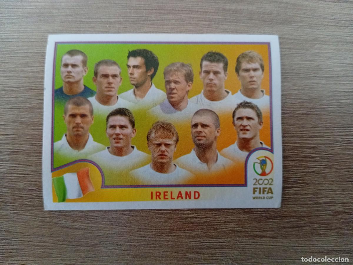 Football Stickers: ALINEACION IRLANDA 349 PANINI 2002 MUNDIAL KOREA FUTBOL 02 CROMO - SIN PEGAR