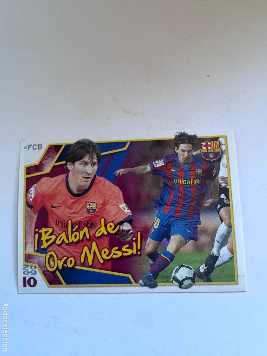 Fu&szlig;ball-Sticker: MESSI CROMO F&Uacute;TBOL PANINI NUNCA PEGADO / COMPRA MIN&Iacute;MA 5 &euro;