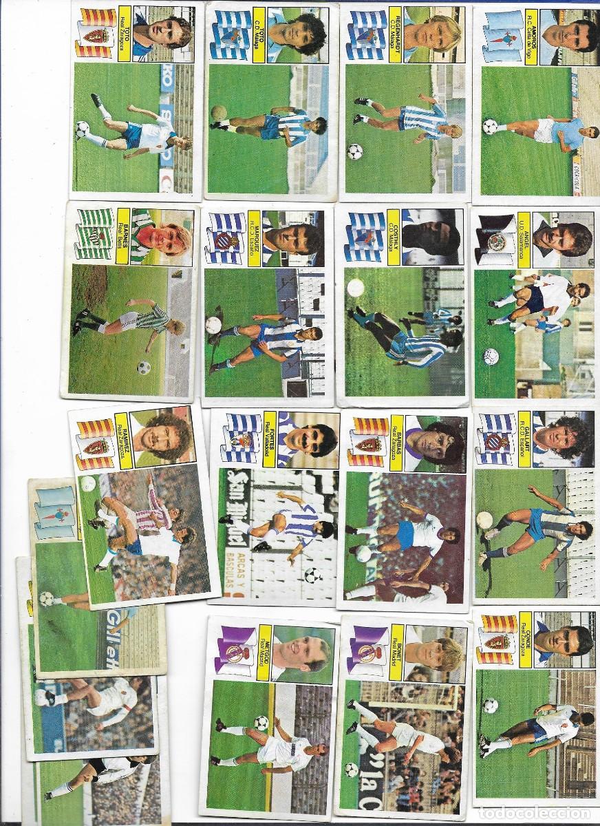 Figurine di Calcio: LIGA ESTE 1982/83 17 FICHAJES DESPEGADOS
