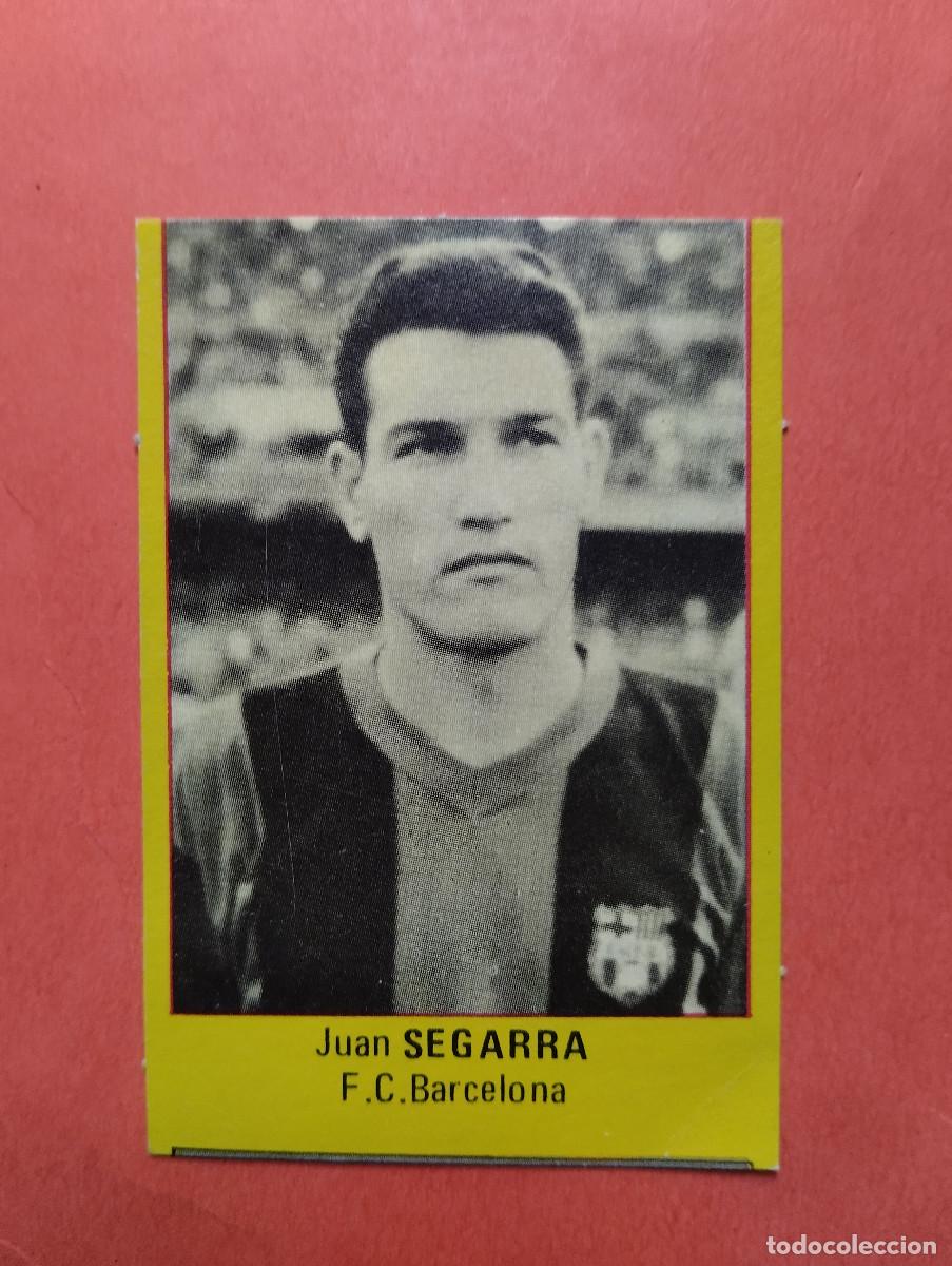 Cromos de f&uacute;tbol: CROMO ROLLAN SUPER FUTBOL 84 SEGARRA (F.C. BARCELONA) - DESPEGADO