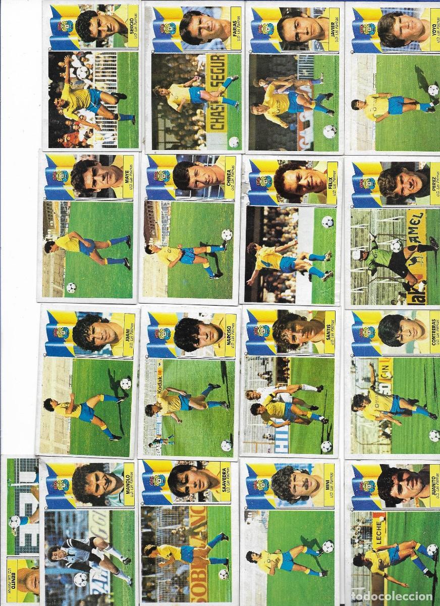 Figurine di Calcio: LIGA ESTE 86/87 17 CROMOS DESPEGADOS