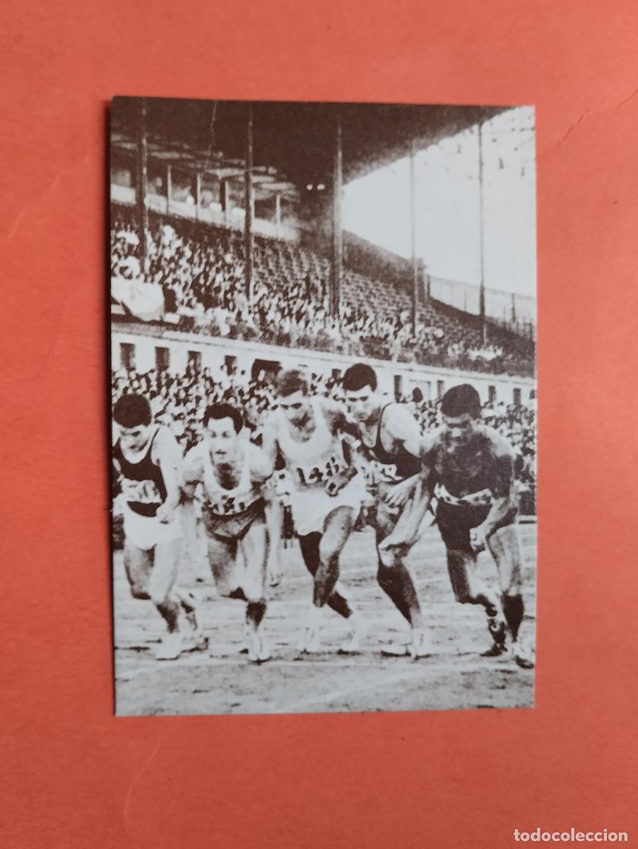 Cromos de f&uacute;tbol: CROMO CATALUNYA MUNDIAL 82 N&ordm; 18 ESTADI MONTJUIC ATLETISMO - DESPEGADO - WORLD CUP 1982