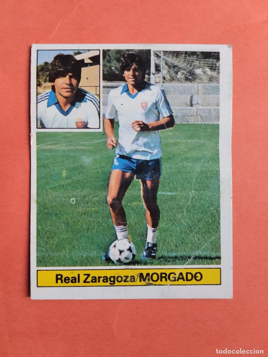 Figurine di Calcio: CROMO MORGADO REAL ZARAGOZA COLOCA LIGA ESTE 1981/82 81 82 DESPEGADO
