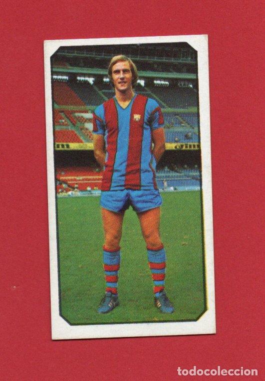 Cromos de f&uacute;tbol: ESTE 77 78 NEESKENS DEL FC BARCELONA NUEVO SIN PEGAR ESTE 1977 1978