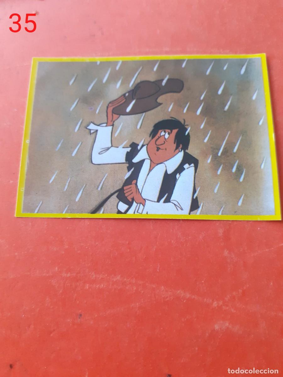 Cromos de f&uacute;tbol: Cromo n.35 Don quijote de la mancha - danone - sin pegar
