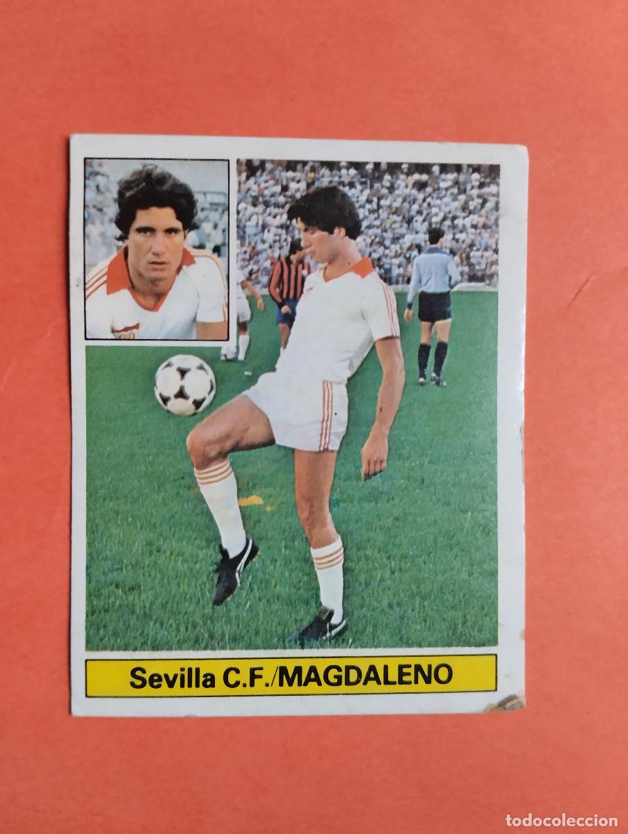 Cromos de f&uacute;tbol: CROMO DESPEGADO LIGA ESTE 81 82 1981 1982 ULTIMOS FICHAJES # 13 SEVILLA MAGDALENO