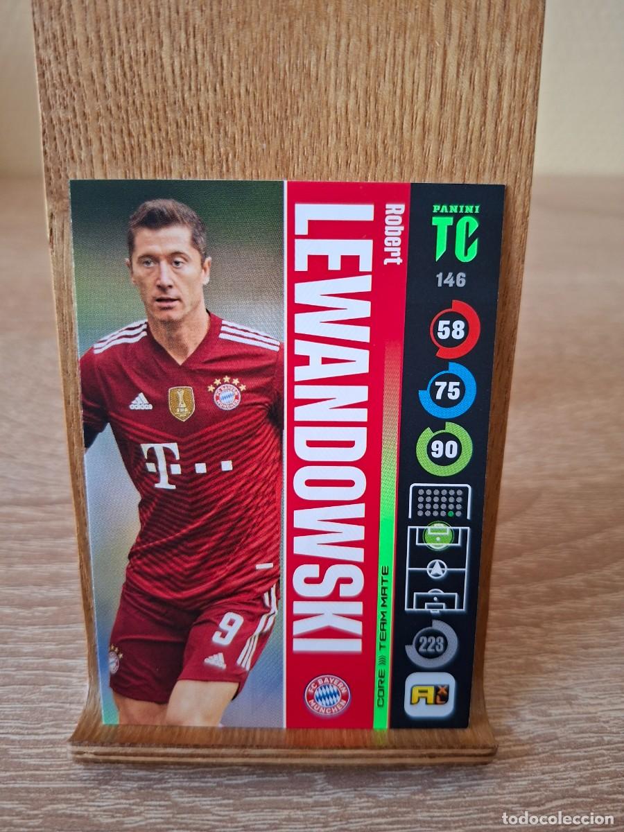 Cromos de f&uacute;tbol: Lewandowski #146 Bayern Munich Top Class 2022 Adrenalyn XL Team Mate
