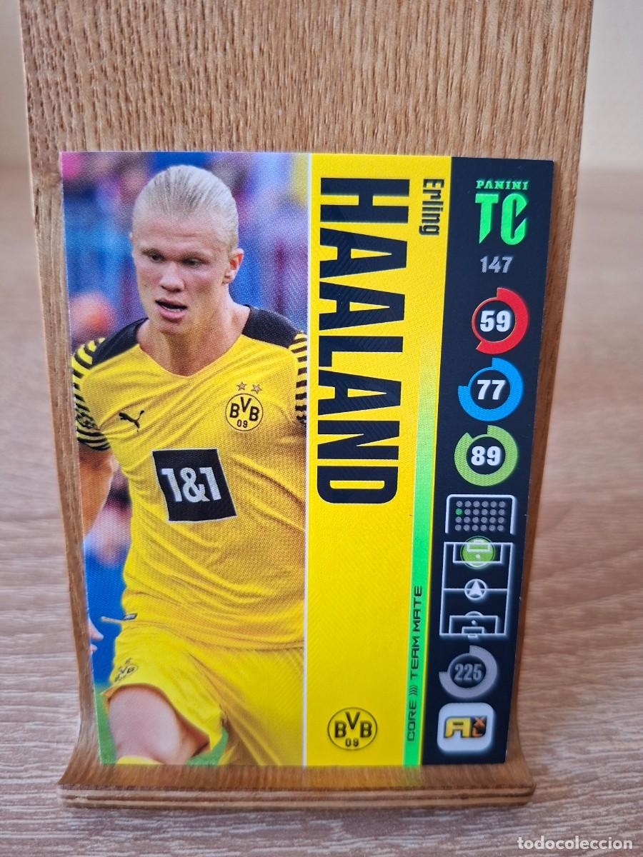 Cromos de f&uacute;tbol: Haaland #147 Borussia Dortmund Top Class 2022 Adrenalyn XL Team Mate