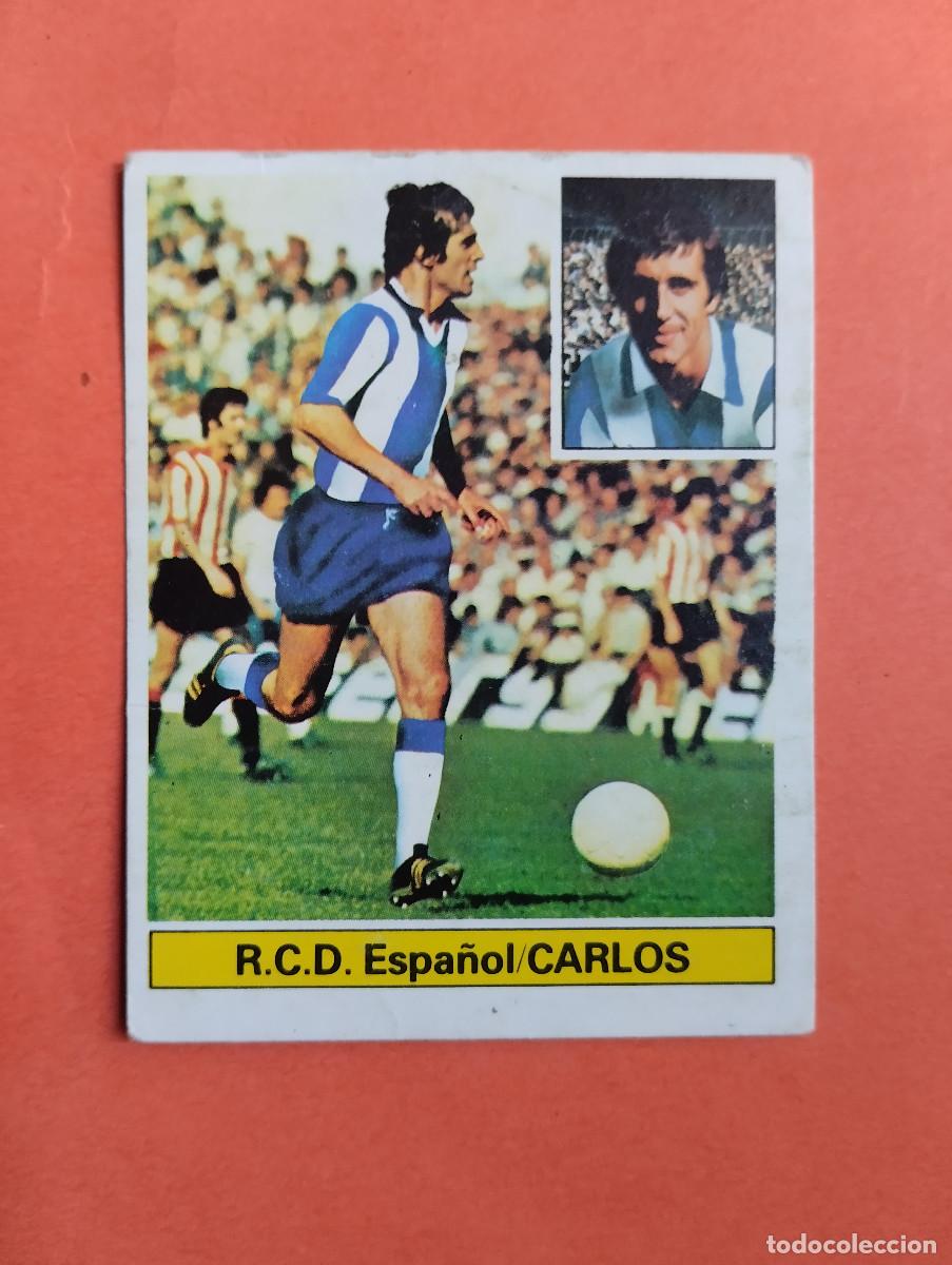 Cromos de f&uacute;tbol: CARLOS R.C.D. ESPA&Ntilde;OL ESTE 1981 1982 CROMO FUTBOL LIGA 81 82 - DESPEGADO