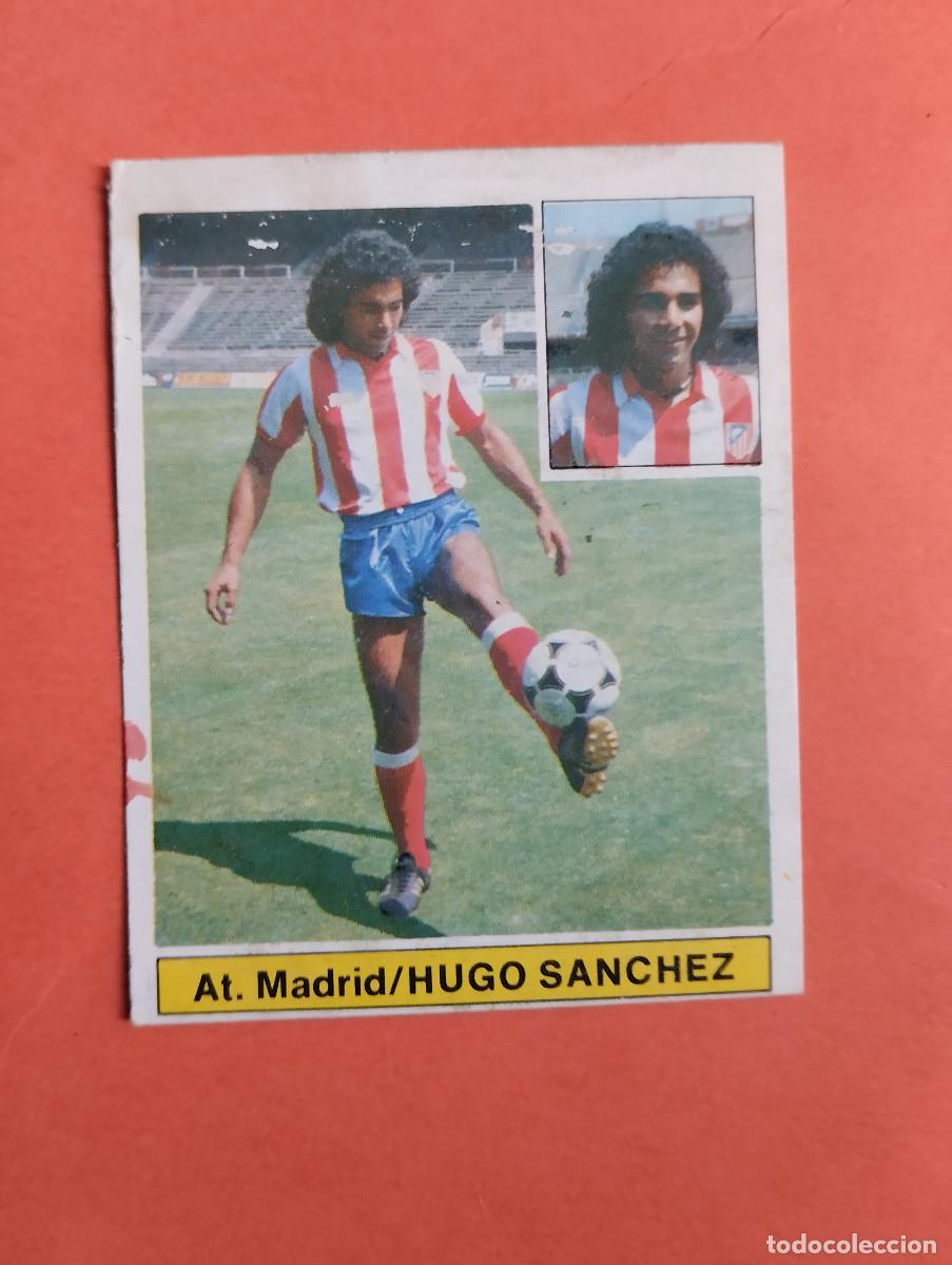 Cromos de f&uacute;tbol: HUGO SANCHEZ AT MADRID ESTE 1981 1982 CROMO FUTBOL LIGA 81 82 - DESPEGADO - FICHAJE 10