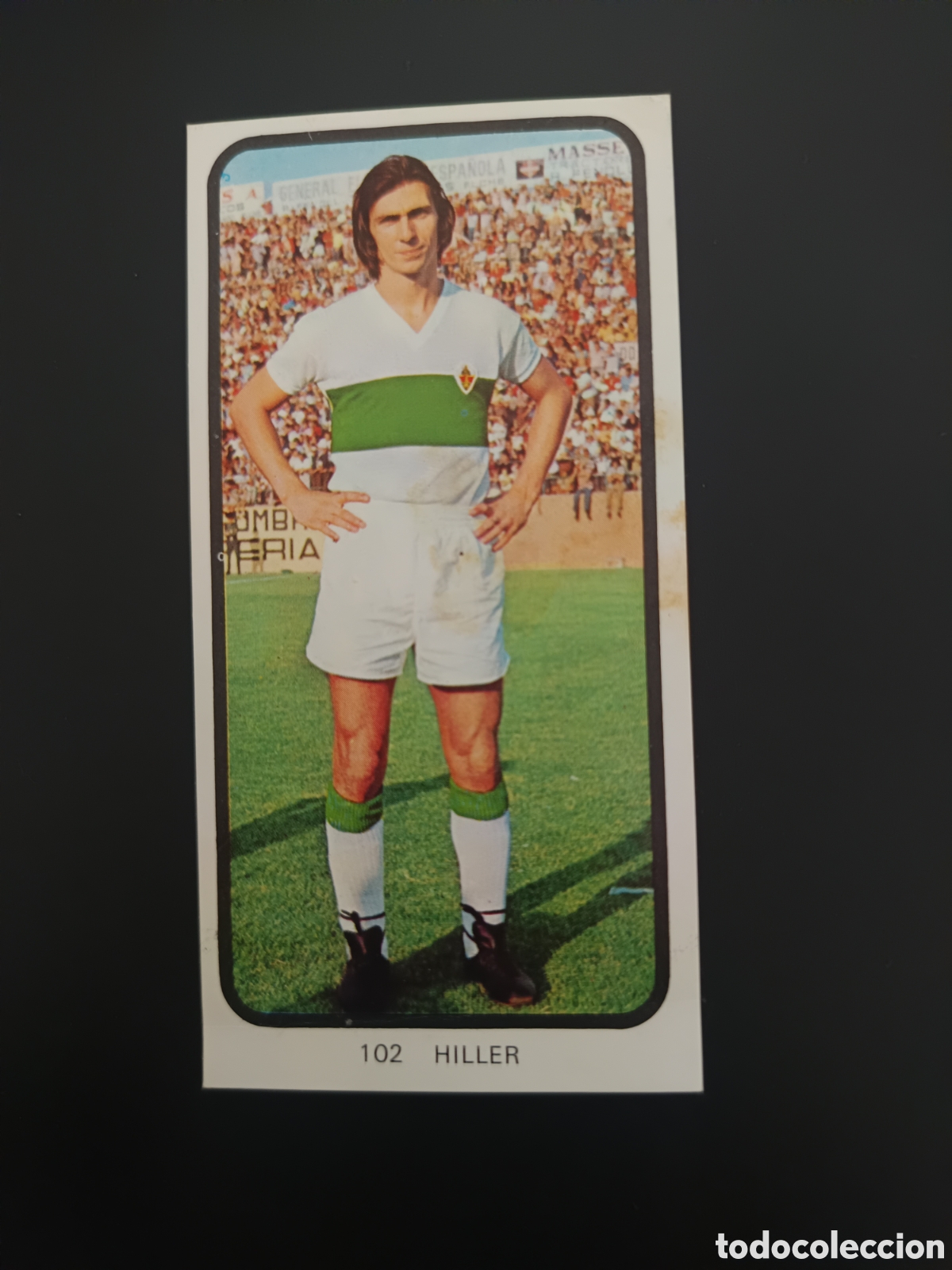 Figurine di Calcio: CROMO HILLER 102 ELCHE CF ED RUIZ ROMERO LIGA 73 74 1973 1974