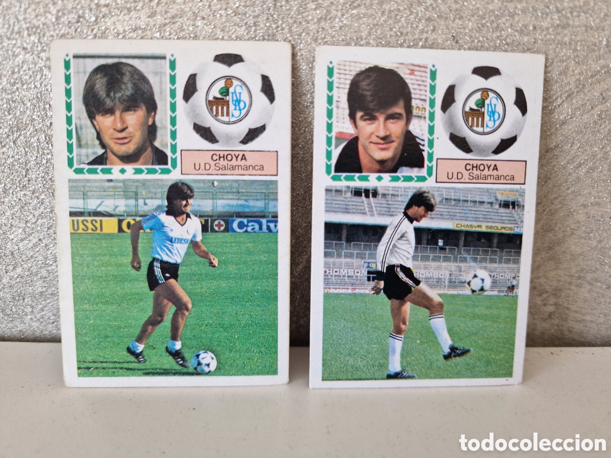 Cromos de f&uacute;tbol: VERSION DIF&Iacute;CIL CHOYA 83 84 LIGA ESTE SIN PEGAR