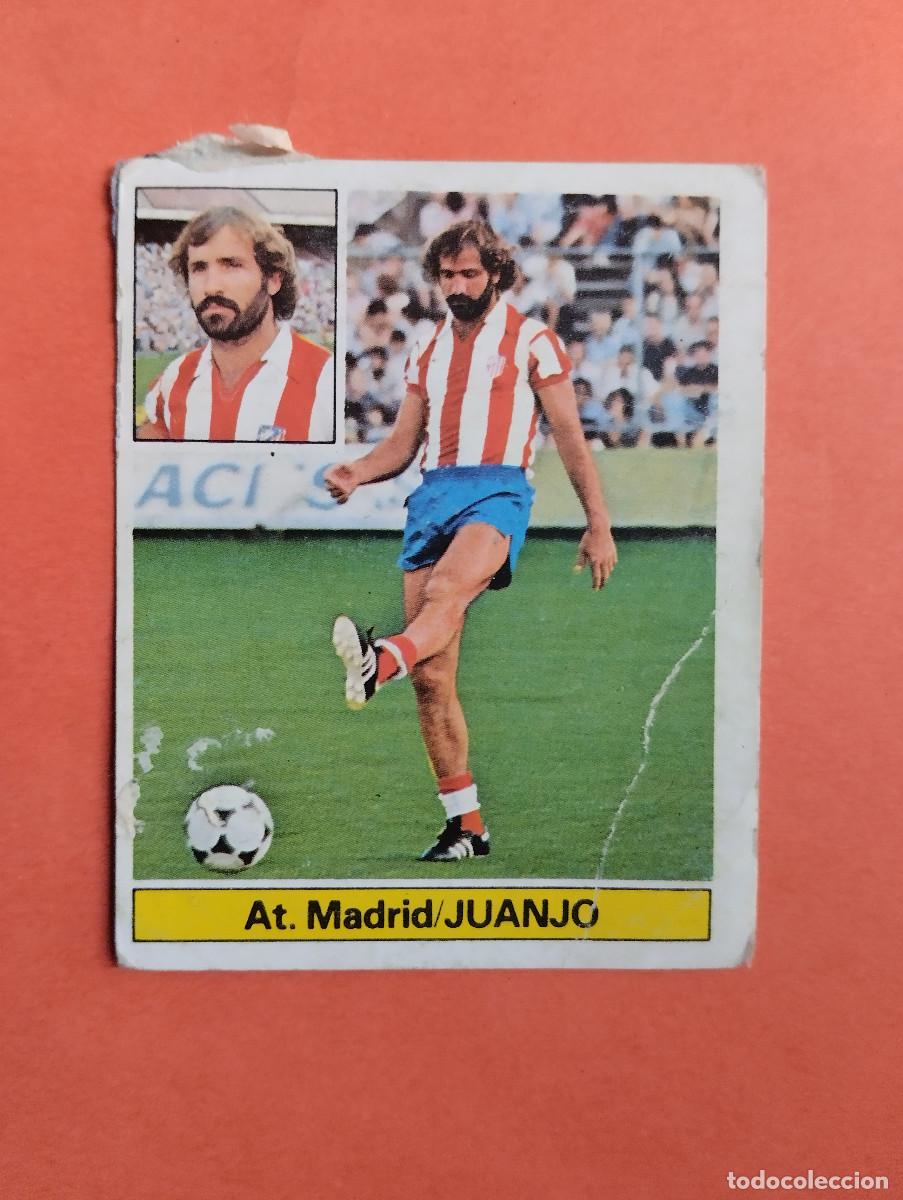 Cromos de f&uacute;tbol: JUANJO AT. MADRID ESTE 1981 1982 CROMO FUTBOL LIGA 81 82 - DESPEGADO -