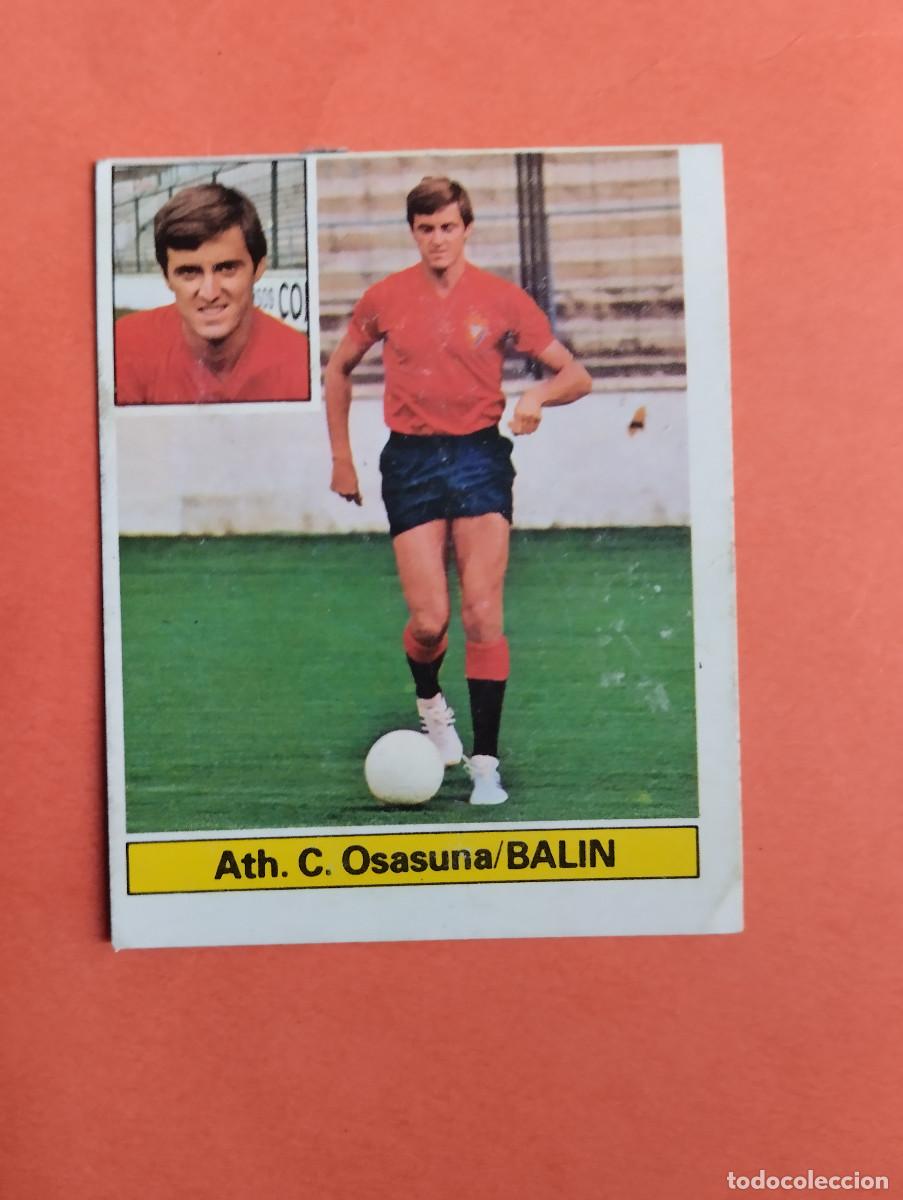 Cromos de f&uacute;tbol: BALIN OSASUNA ESTE 1981 1982 CROMO FUTBOL LIGA 81 82 - DESPEGADO -