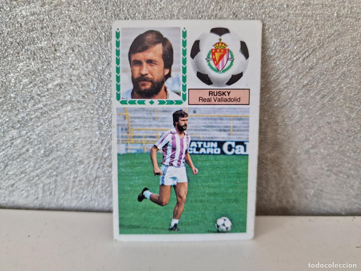 Cromos de f&uacute;tbol: BAJA RUSKY 83 84 LIGA ESTE SIN PEGAR