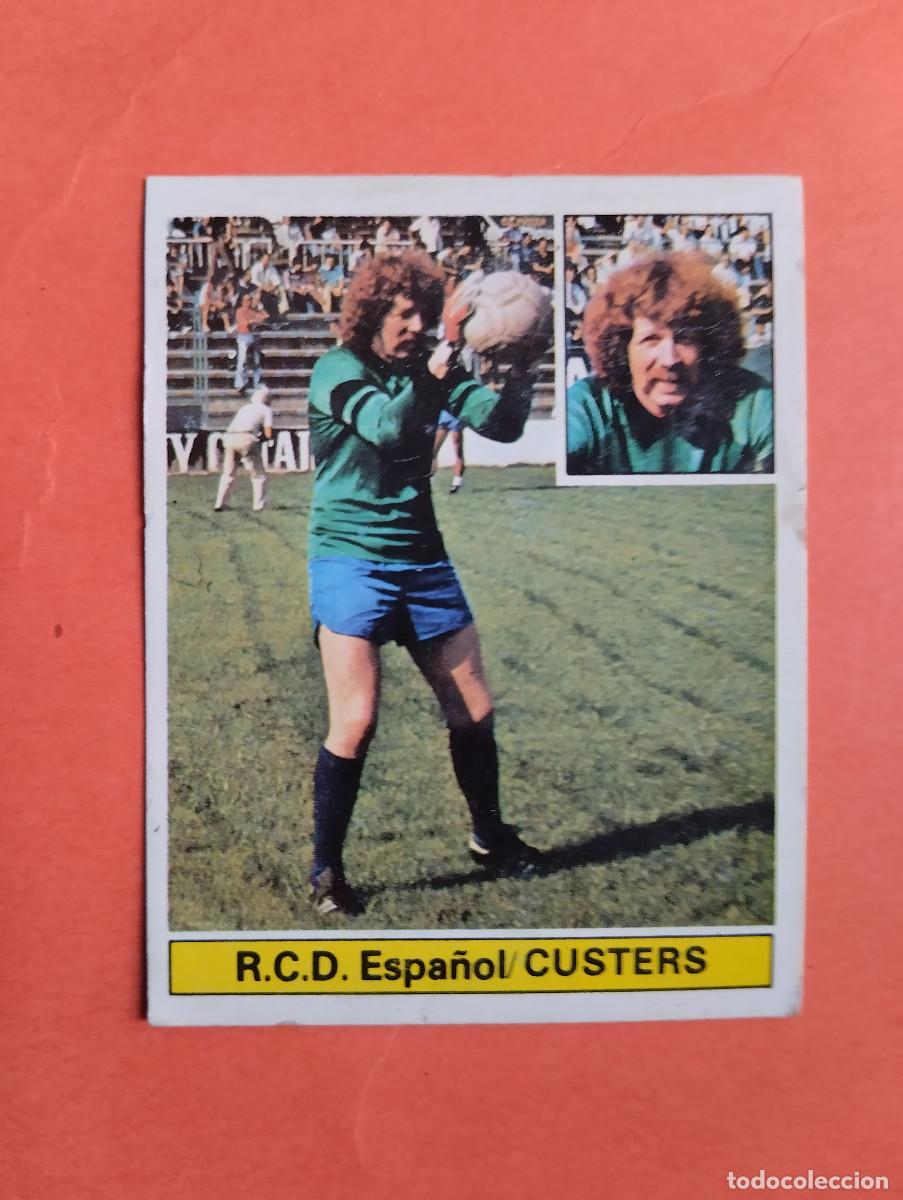 Cromos de f&uacute;tbol: CUSTERS R.C.D. ESPA&Ntilde;OL ESTE 1981 1982 CROMO FUTBOL LIGA 81 82 - DESPEGADO -