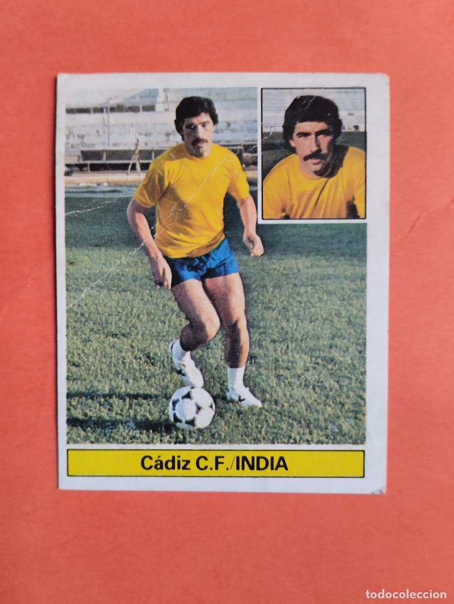Cromos de f&uacute;tbol: INDIA CADIZ ESTE 1981 1982 CROMO FUTBOL LIGA 81 82 - DESPEGADO -