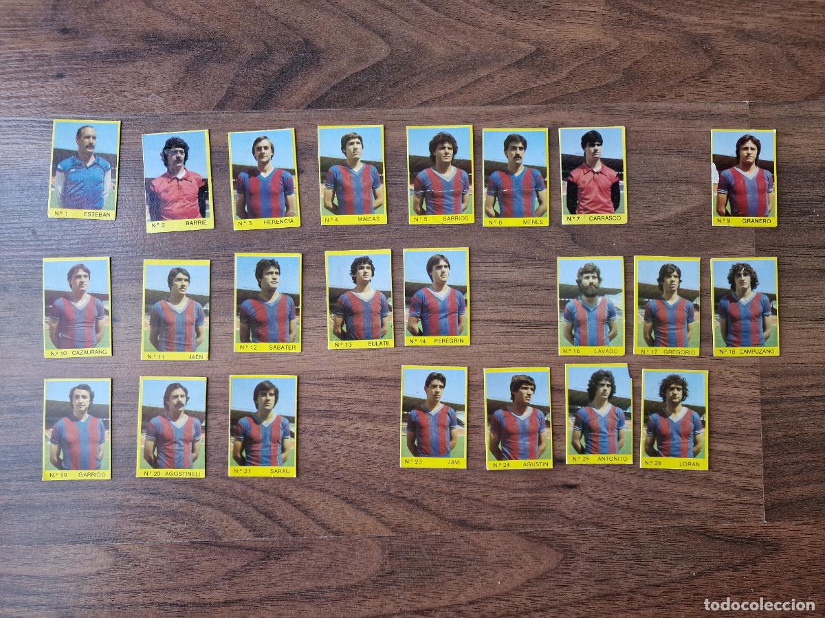 Cromos de f&uacute;tbol: LEVANTE UNION DEPORTIVA CROMOS 1978 78 79 SIN PEGAR