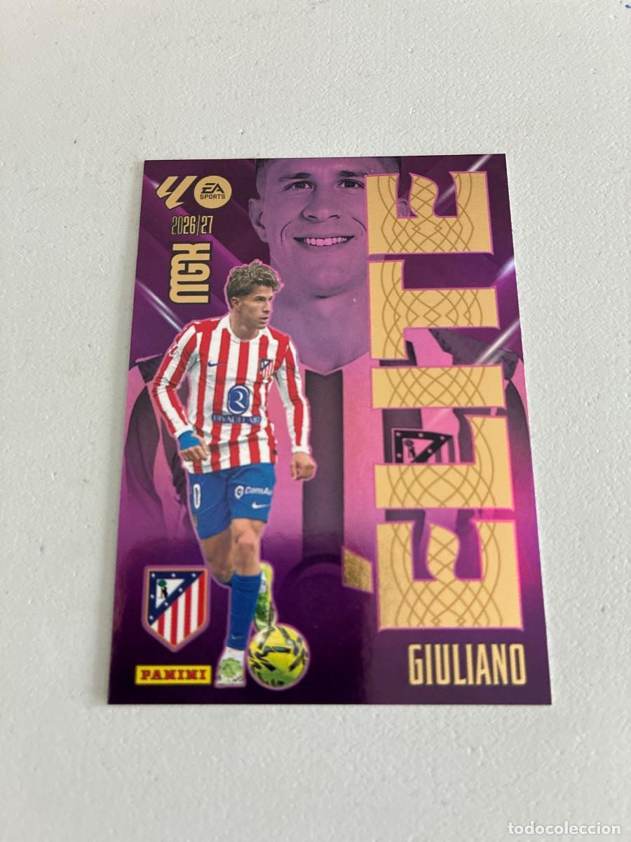 Football Stickers: 7 GIULIANO &Eacute;LITE ATL&Eacute;TICO MADRID MEGACRACKS 2026 2027