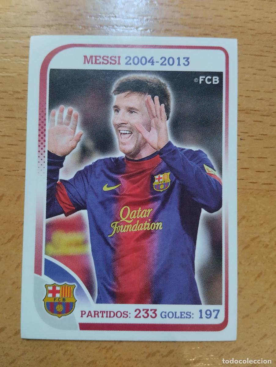 Cromos de f&uacute;tbol: 161 MESSI BARCELONA PANINI COLECCION OFICIAL 2013 2013 12 13 - SIN PEGAR