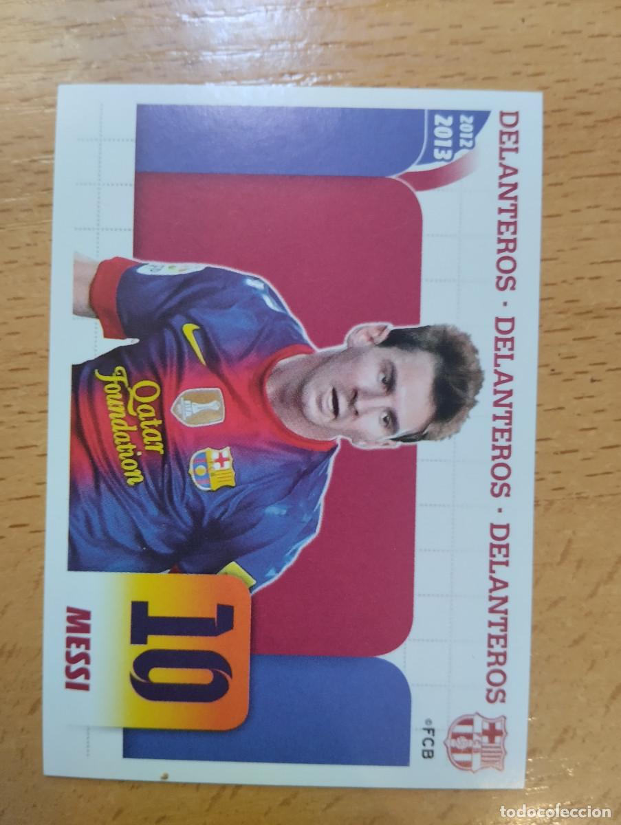Cromos de f&uacute;tbol: 25 MESSI DELANTEROS CROMOS ALBUM BAR&Ccedil;A F.C. BARCELONA 2012 2013 12 13 - SIN PEGAR
