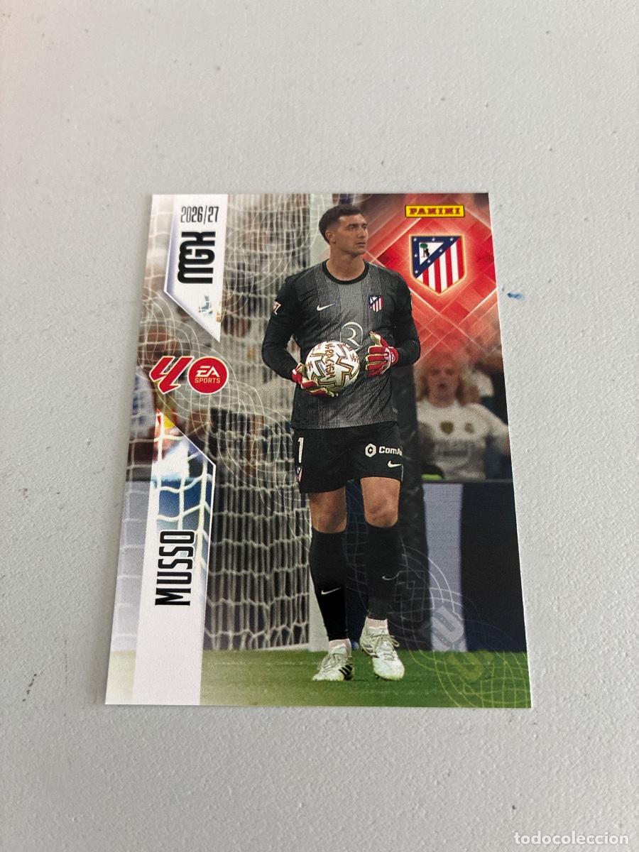 Cromos de f&uacute;tbol: 57 MUSSO ATL&Eacute;TICO MADRID MEGACRACKS 2026 2027