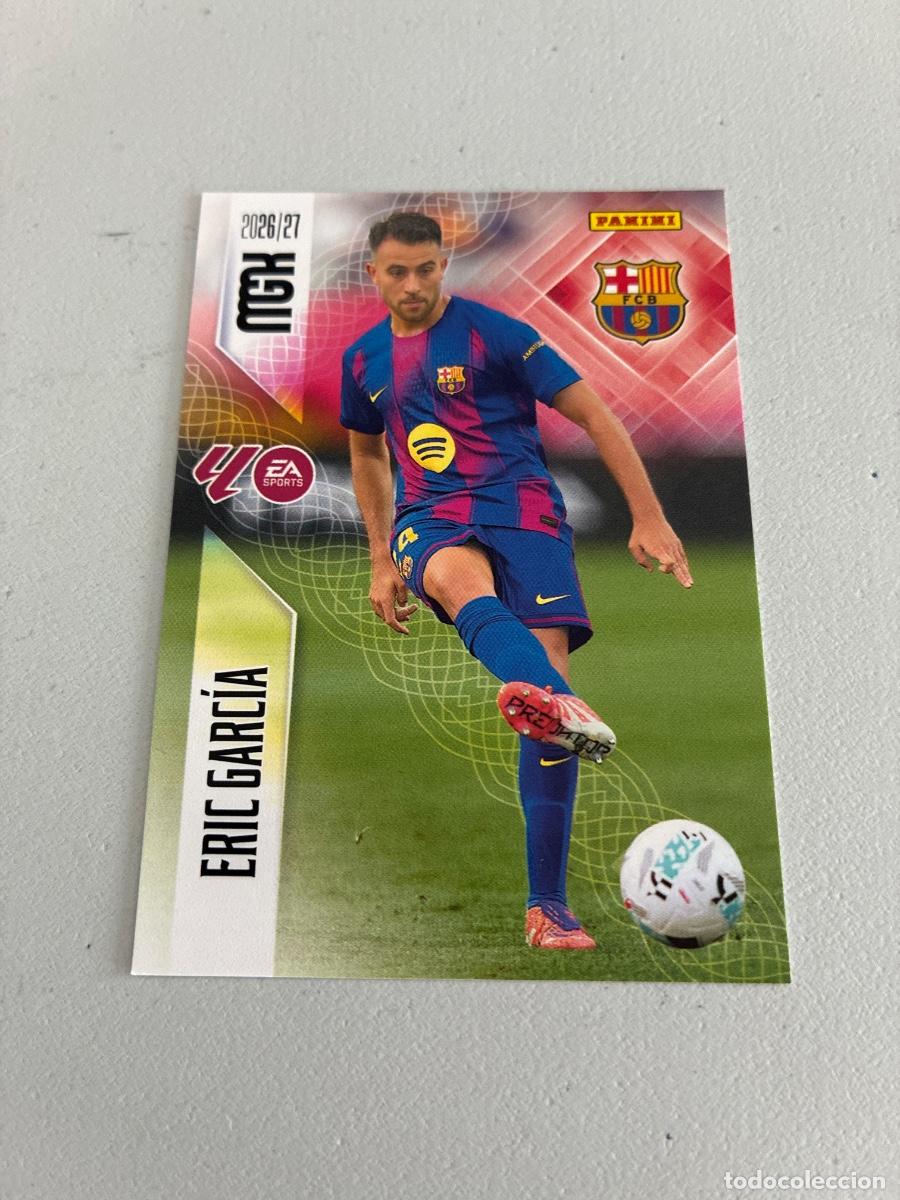 Cromos de f&uacute;tbol: 79 ERIC GARC&Iacute;A BARCELONA MEGACRACKS 2026 2027