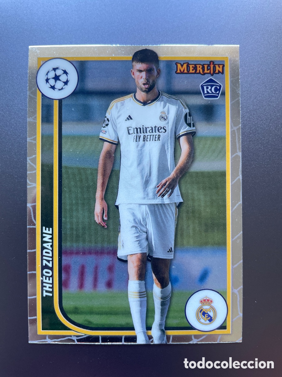 Figurine di Calcio: Theo Zidane 137 Rookie Topps Merlin 2024 Real Madrid