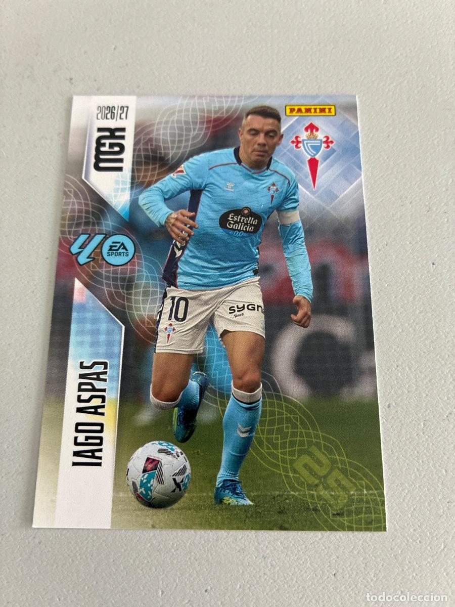 Cromos de f&uacute;tbol: 124 IAGO ASPAS CELTA VIGO MEGACRACKS 2026 2027