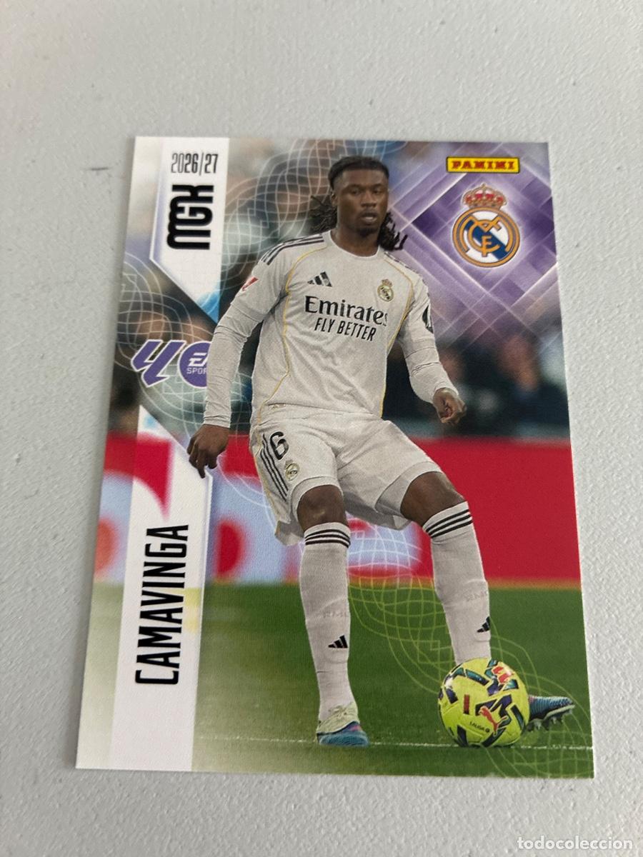 Cromos de f&uacute;tbol: 227 CAMAVINGA REAL MADRID MEGACRACKS 2026 2027