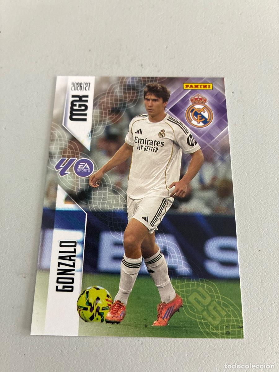 Cromos de f&uacute;tbol: 233 GONZALO REAL MADRID MEGACRACKS 2026 2027