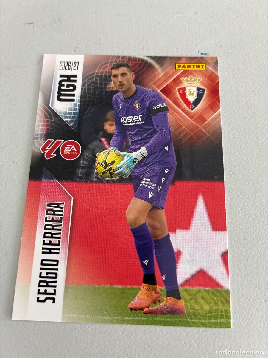 Cromos de f&uacute;tbol: 254 SERGIO HERRERA OSASUNA MEGACRACKS 2026 2027
