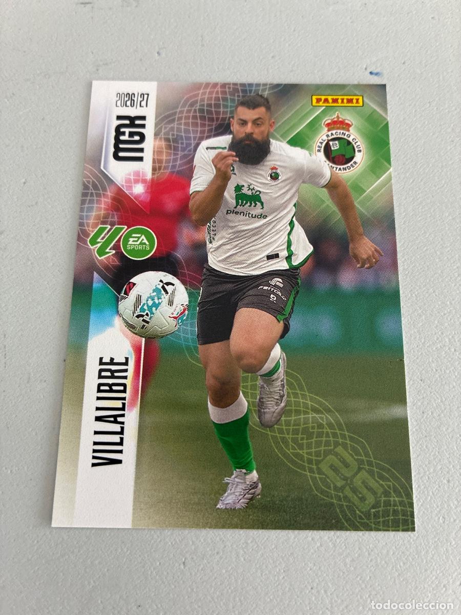 Cromos de f&uacute;tbol: 287 VILLALIBRE RACING SANTANDER MEGACRACKS 2026 2027