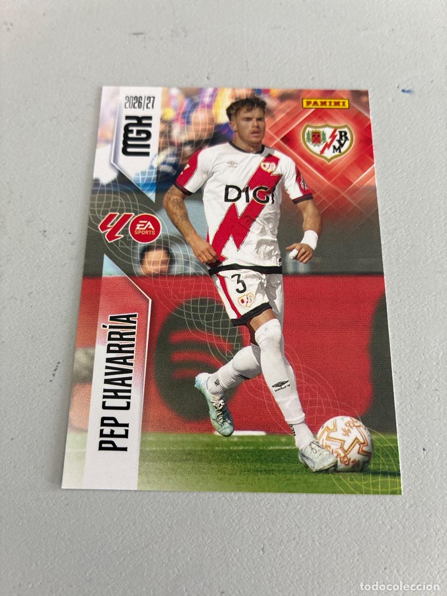 Cromos de f&uacute;tbol: 297 PEP CHAVARR&Iacute;A RAYO VALLECANO MEGACRACKS 2026 2027
