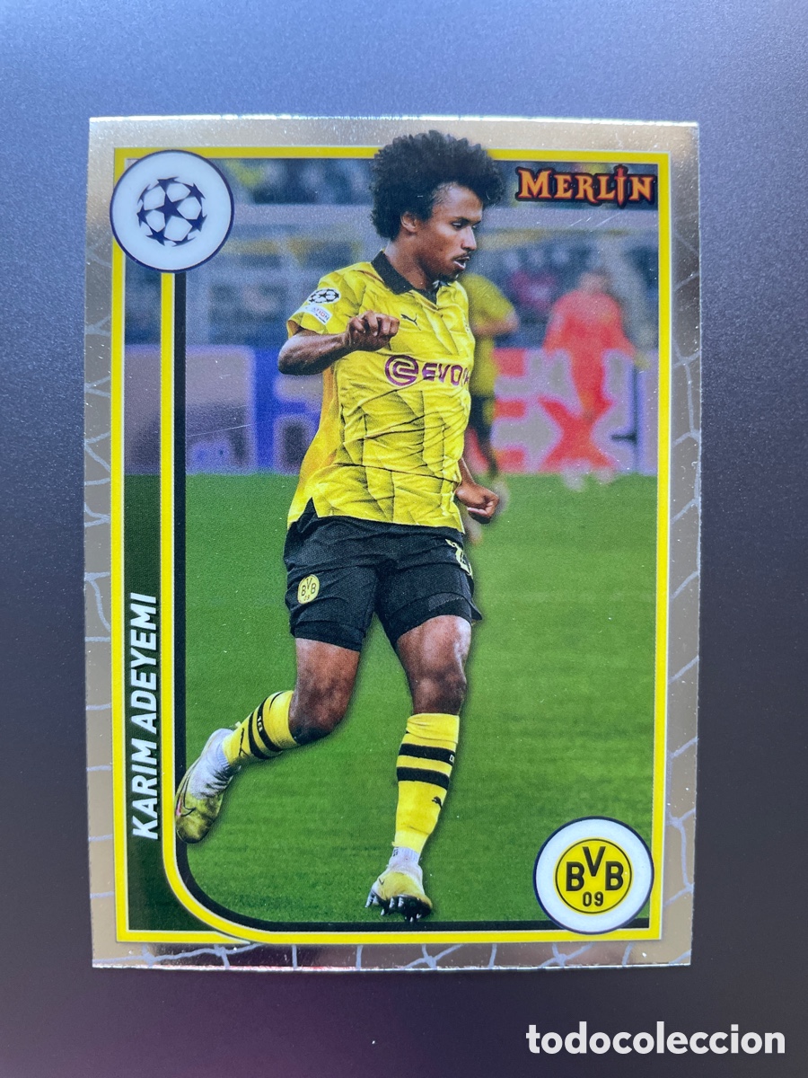 Figurine di Calcio: Adeyemi 36 Topps Merlin 2024 Borussia Dortmund