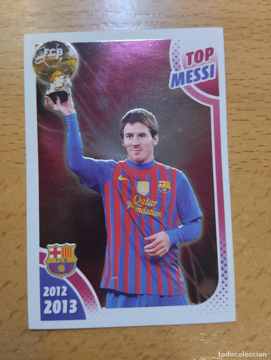 Cromos de f&uacute;tbol: CROMO N&ordm; 166 MESSI BALON DE ORO - COLECCION OFICIAL BARCELONA 2012-2013 - PANINI - SIN PEGAR