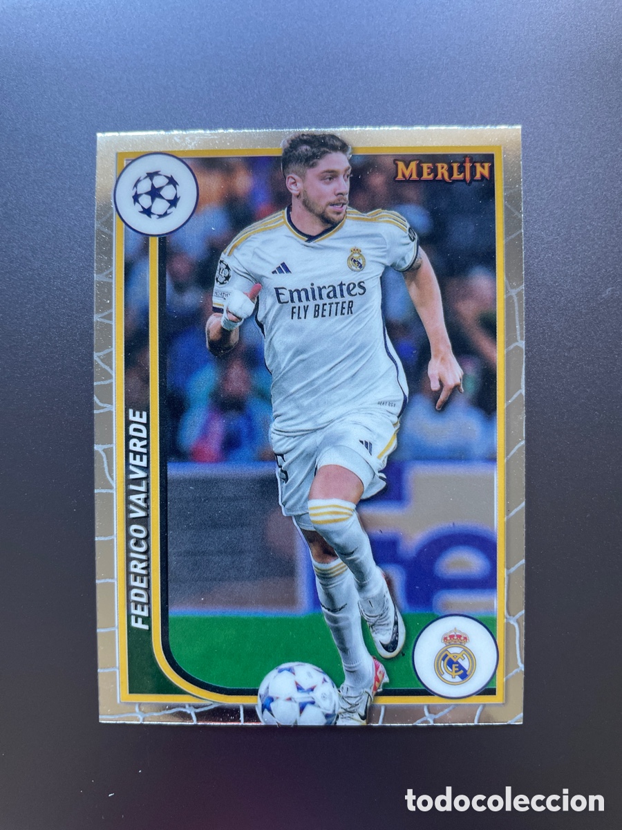 Figurine di Calcio: Fede Valverde 107 Topps Merlin 2024 Real Madrid