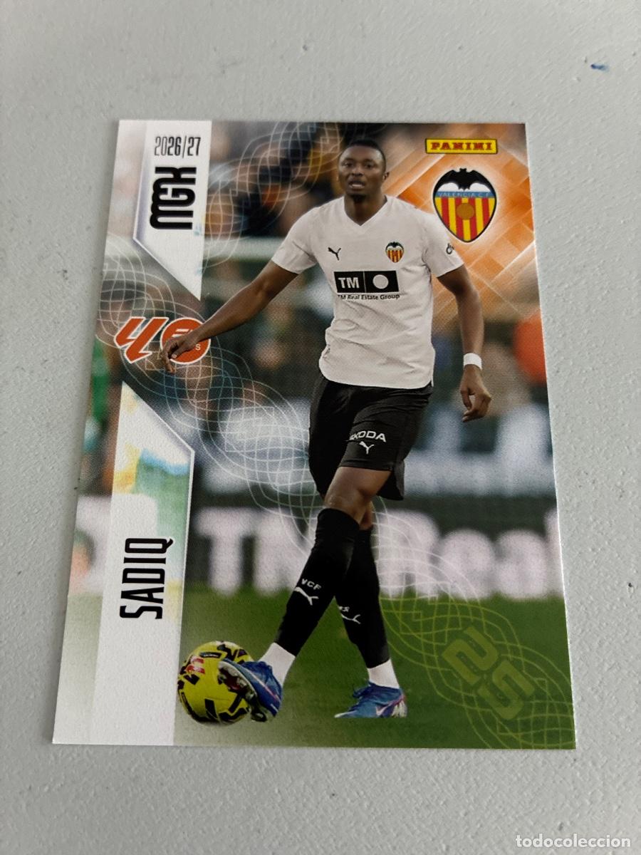 Cromos de f&uacute;tbol: 360 SADIQ VALENCIA MEGACRACKS 2026 2027