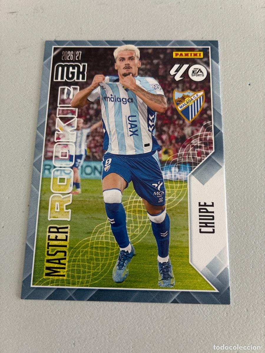 Cromos de f&uacute;tbol: 409 CHUPE M&Aacute;STER ROOKIE M&Aacute;LAGA MEGACRACKS 2026 2027
