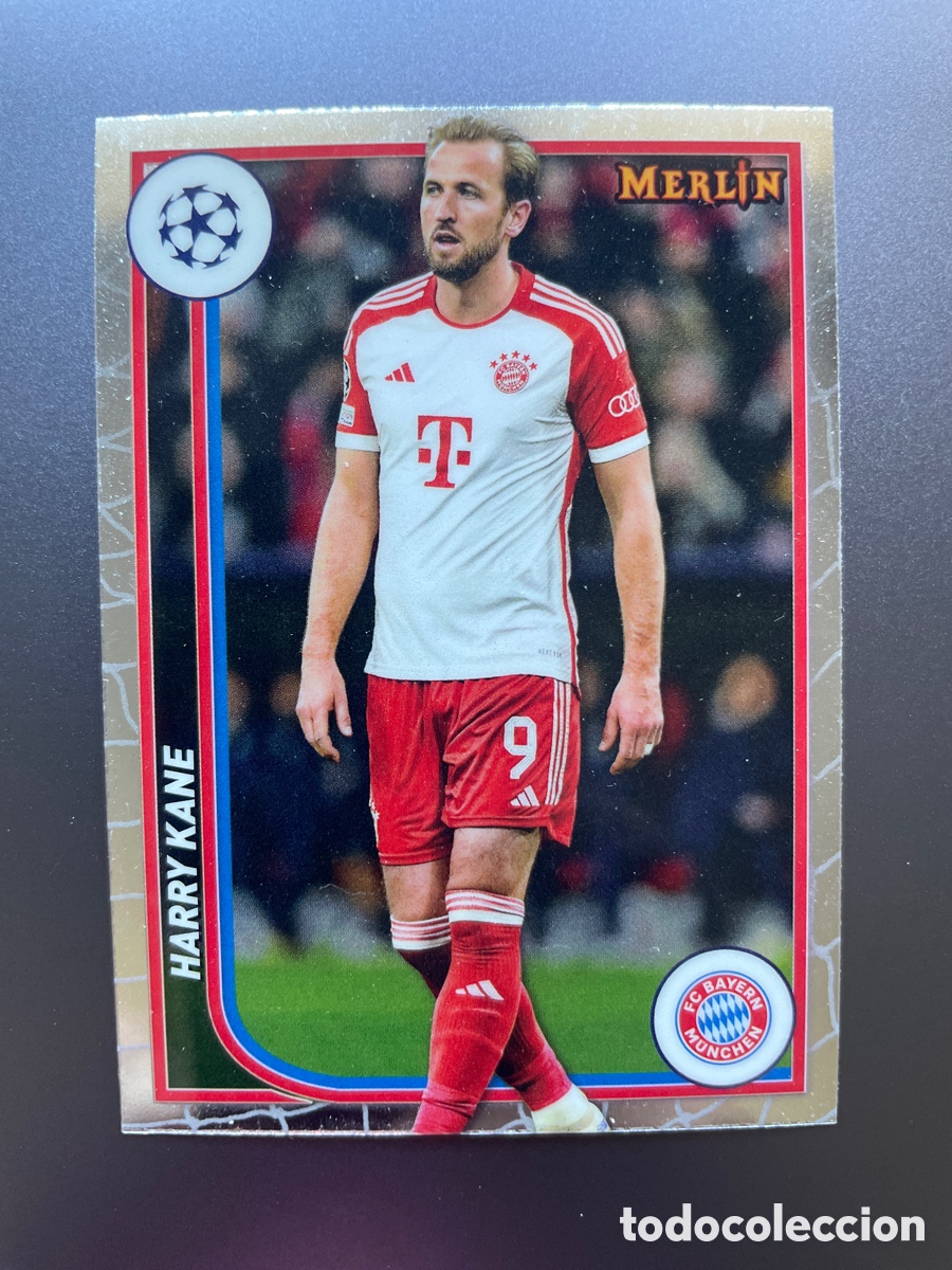 Figurine di Calcio: Harry Kane 44 Topps Merlin 2024 Bayern Munich