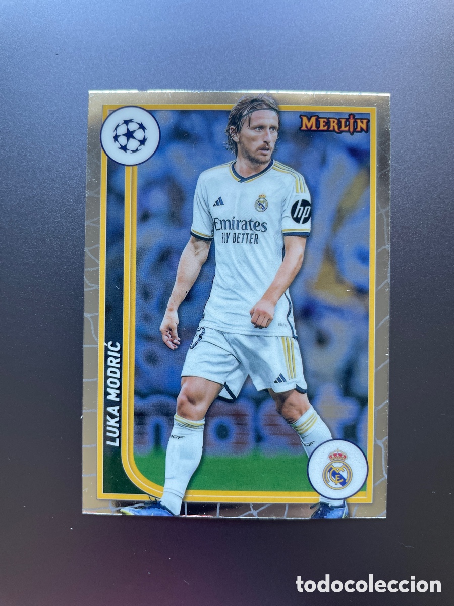 Figurine di Calcio: Luka Modric 106 Topps Merlin 2024 Real Madrid