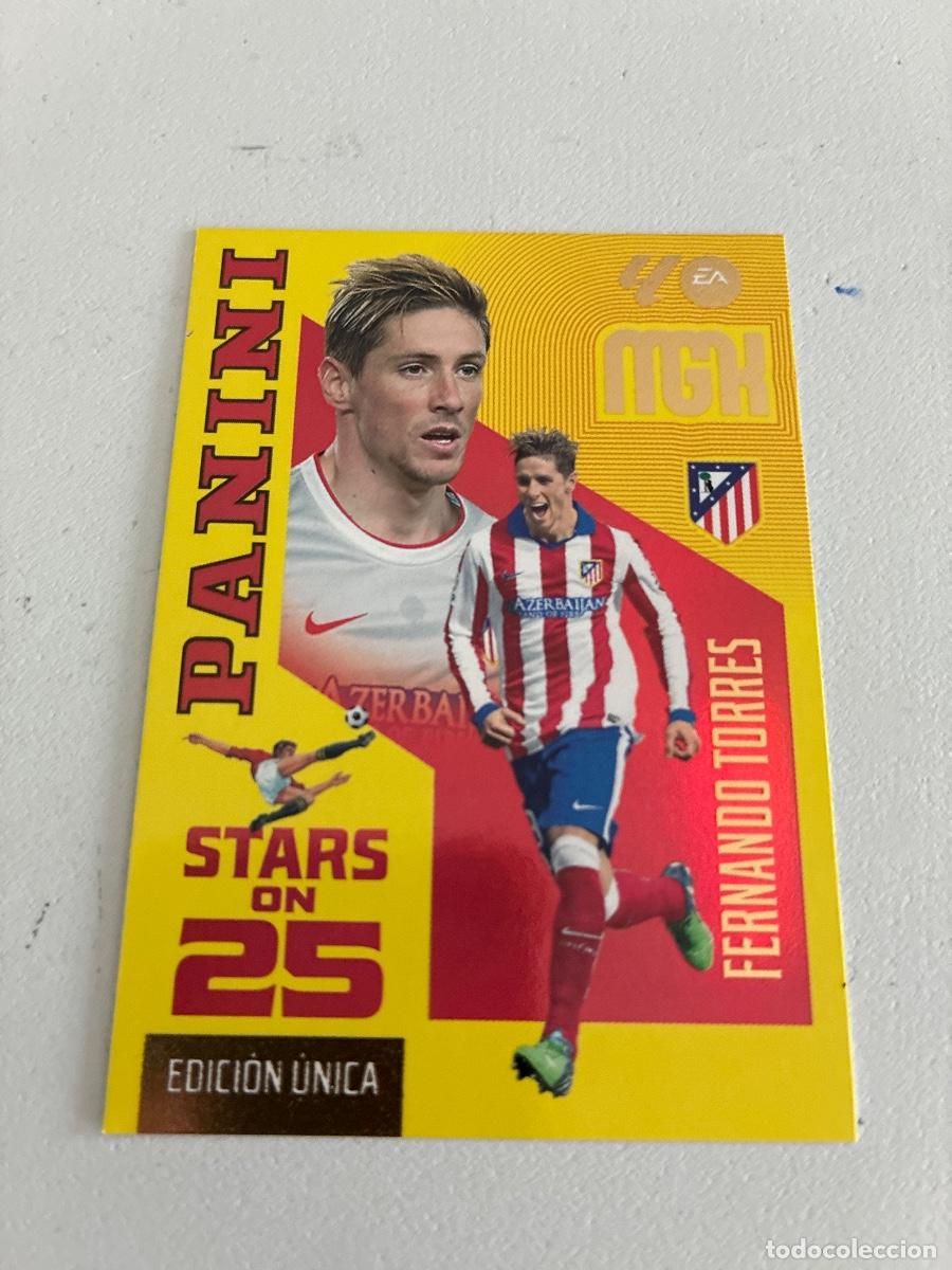 Cromos de f&uacute;tbol: 432 FERNANDO TORRES STARS ON 25 ATL&Eacute;TICO MADRID MEGACRACKS 2026 2027