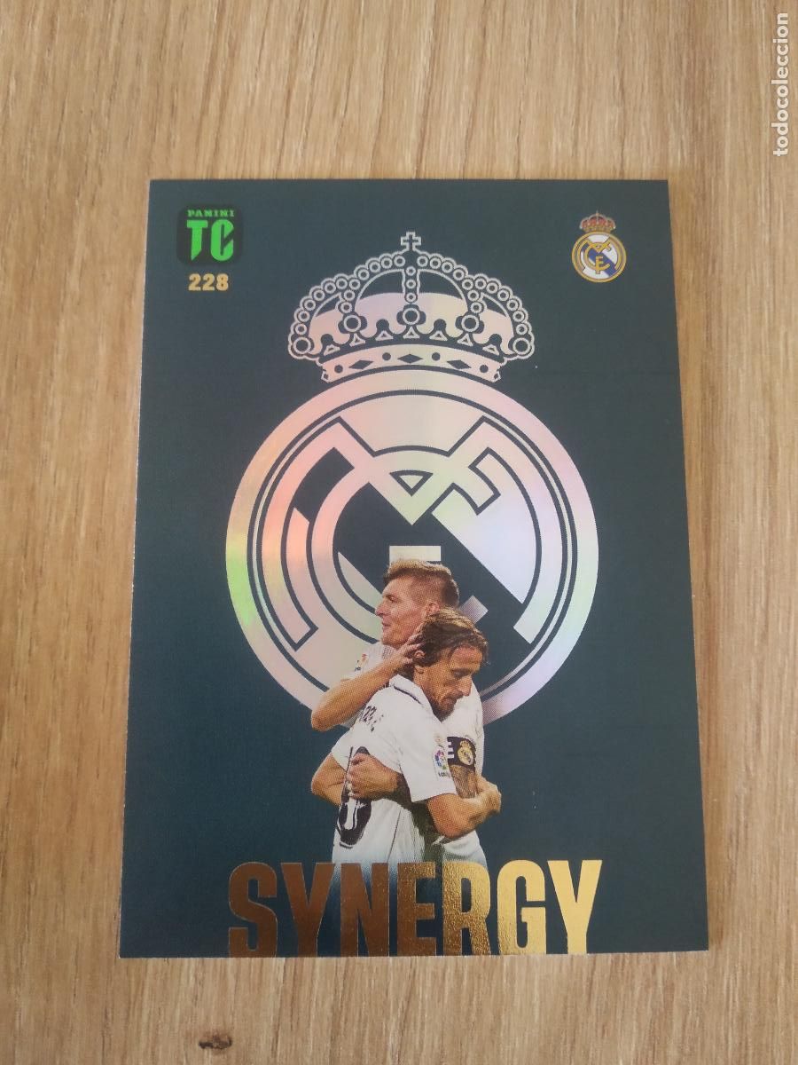 Cromos de f&uacute;tbol: 228 KROOS MODRIC REAL MADRID CROMO TARJETA FUTBOL PANINI TOP CLASS 2023