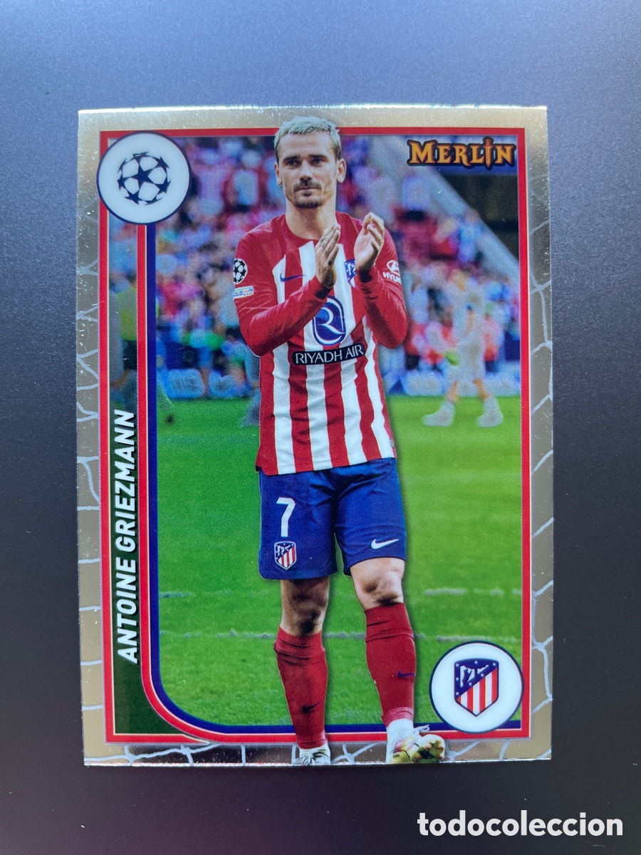 Figurine di Calcio: Griezmann 17 Topps Merlin 2024 Atletico de Madrid