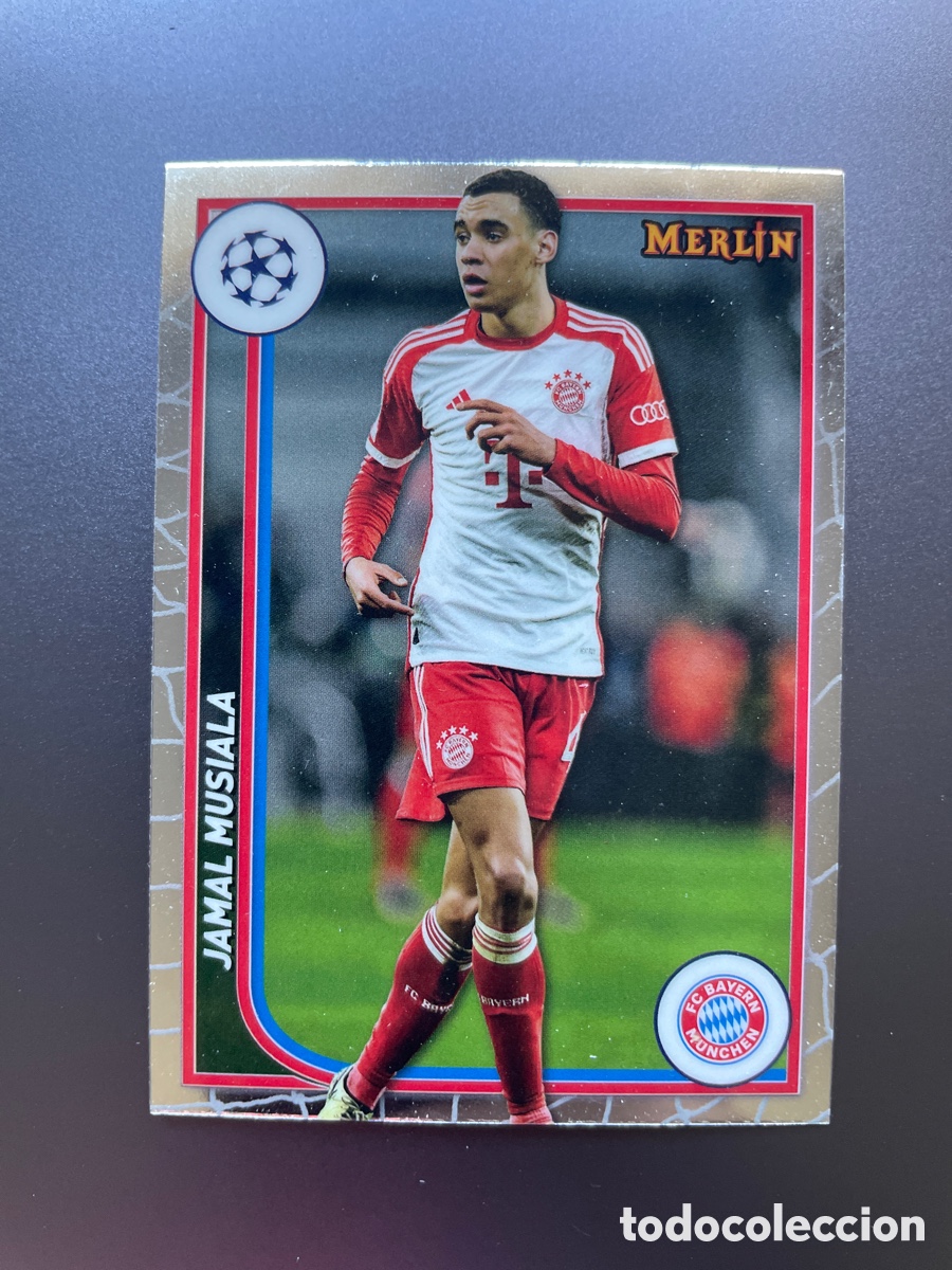 Football Stickers: Musiala 41 Topps Merlin 2024 Bayern Munich