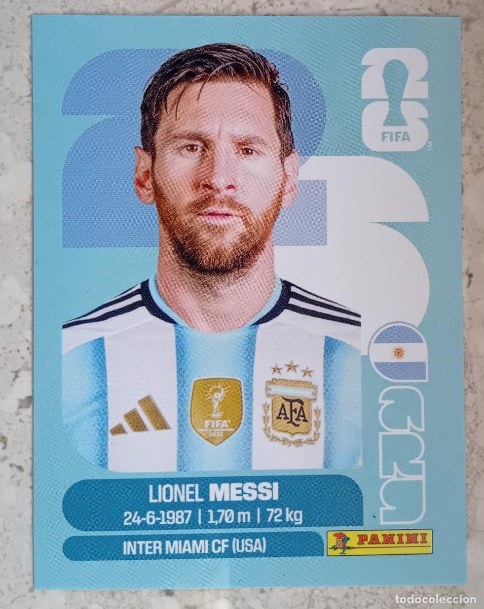 Cromos de f&uacute;tbol: Figurina Panini 2026 Cromo World Cup Usa Mundial 2026 Lionel Messi Argentina n ARG 17